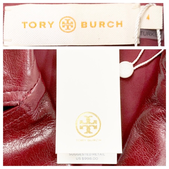 ✂️ 🎉HP🎉 Amazing Tory Burch Bianca Moto Jacket - Picture 8 of 8